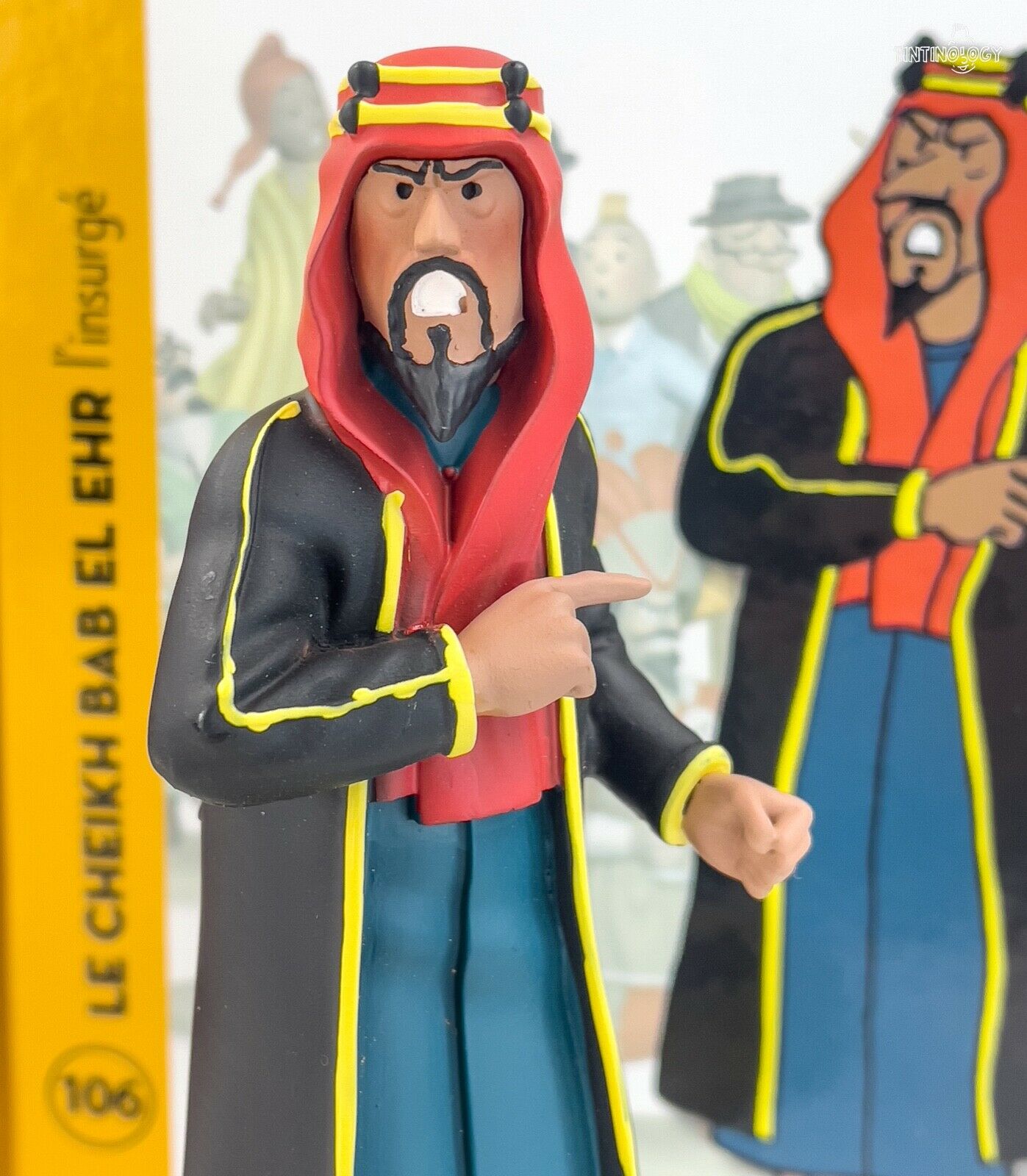 Tintin Figurines Officielle # 106 Sheikh Bab El Ehr - ML Resin Model Figure