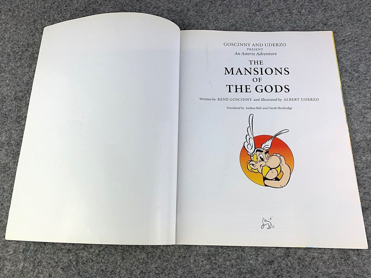Mansions of the Gods - 2000s Orion/Sphere UK Edition Paperback Book EO Uderzo