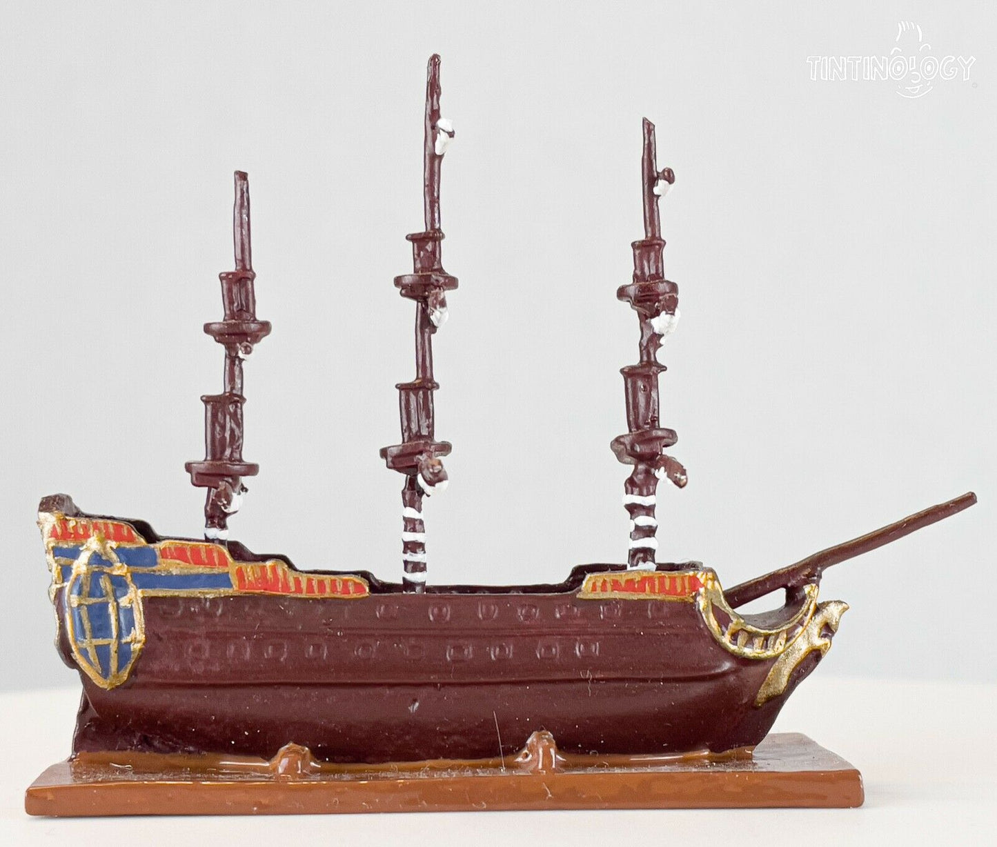 The Unicorn Ship by Pixi: Tintin Figurine Objets Mythe 5608 - 1994 X Rare Vintage Boat Model Herge