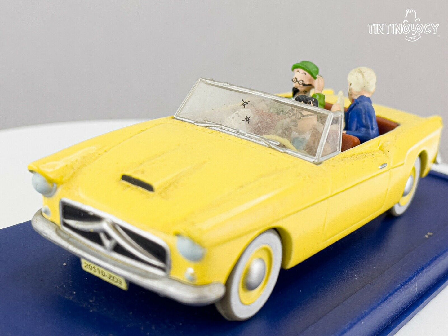 ATLAS TINTIN CAR # 16 La Bordure Calculus Affair Herge model car 1/43 Scale