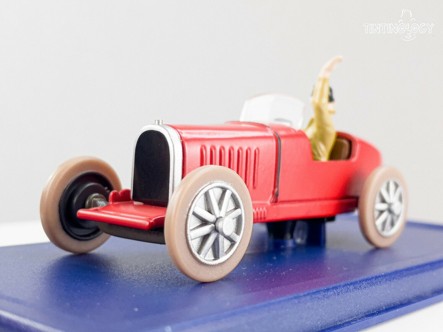 ATLAS TINTIN CAR # 54 Bobby's Bugatti America Herge model 1/43 Scale Voiture