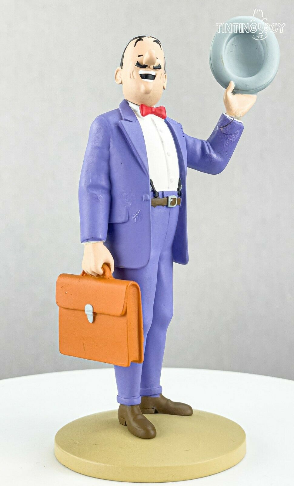 Tintin Figurine Officielle # 11 Jolyon Wagg Herge model Moulinsart Figure