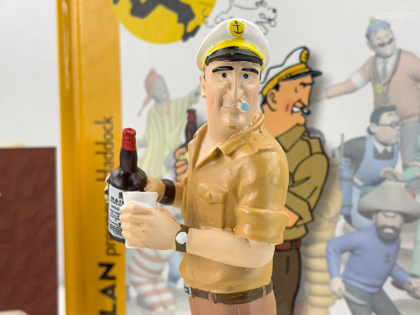 Tintin Figurine Officielle # 21 Allan: Red Sea Sharks Herge model Moulinsart