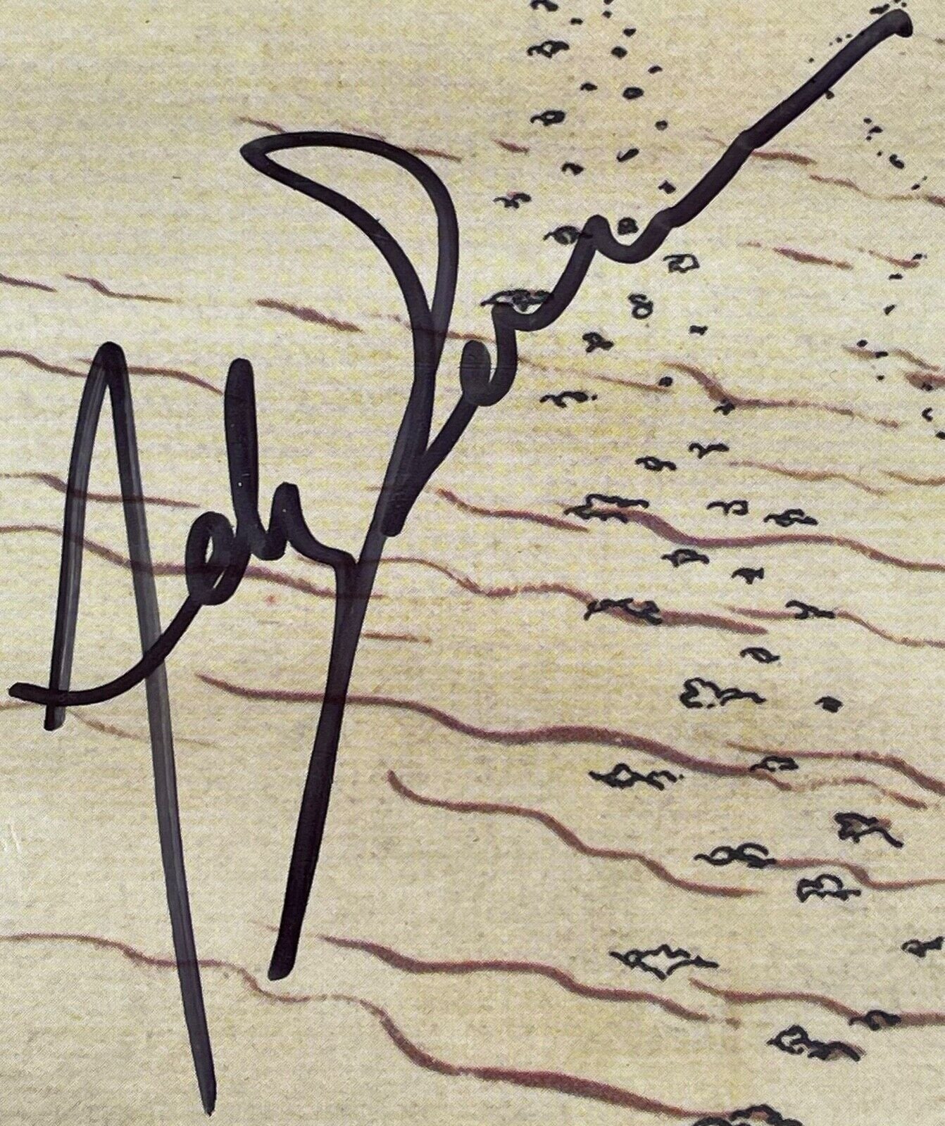 Crab Aux Pinces D' Or 80 Years Haddock Signed by Andy Serkis 1st Edition Tintin