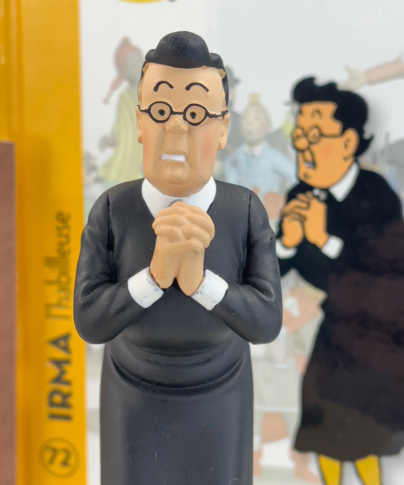 Tintin Figurines Officielle # 72 IRMA THE MAID Herge model Moulinsart Figure