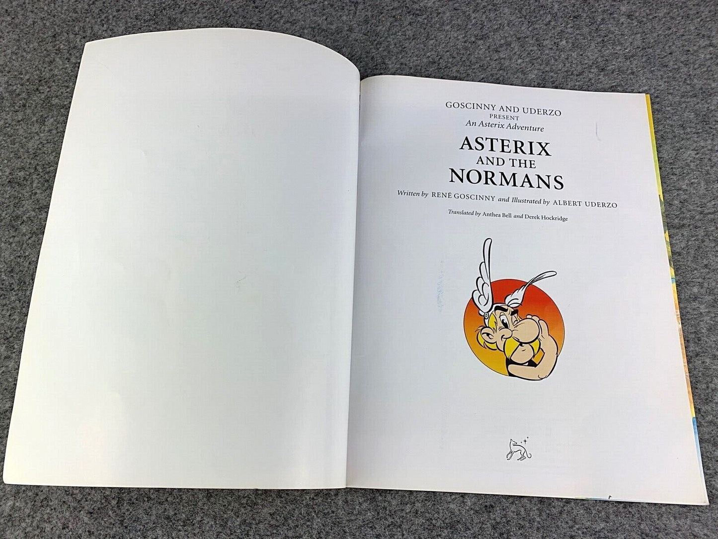 Asterix & Normans - 2000s Orion/Sphere UK Edition Paperback Book EO Uderzo
