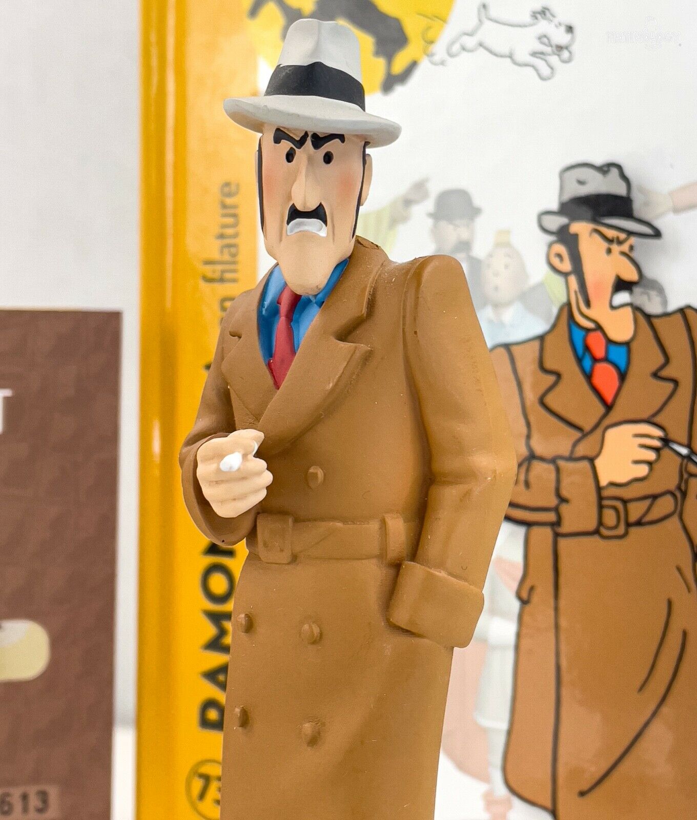 Tintin Figurine Officielle #73 Ramon: Broken Ear ML Resin Model Figure