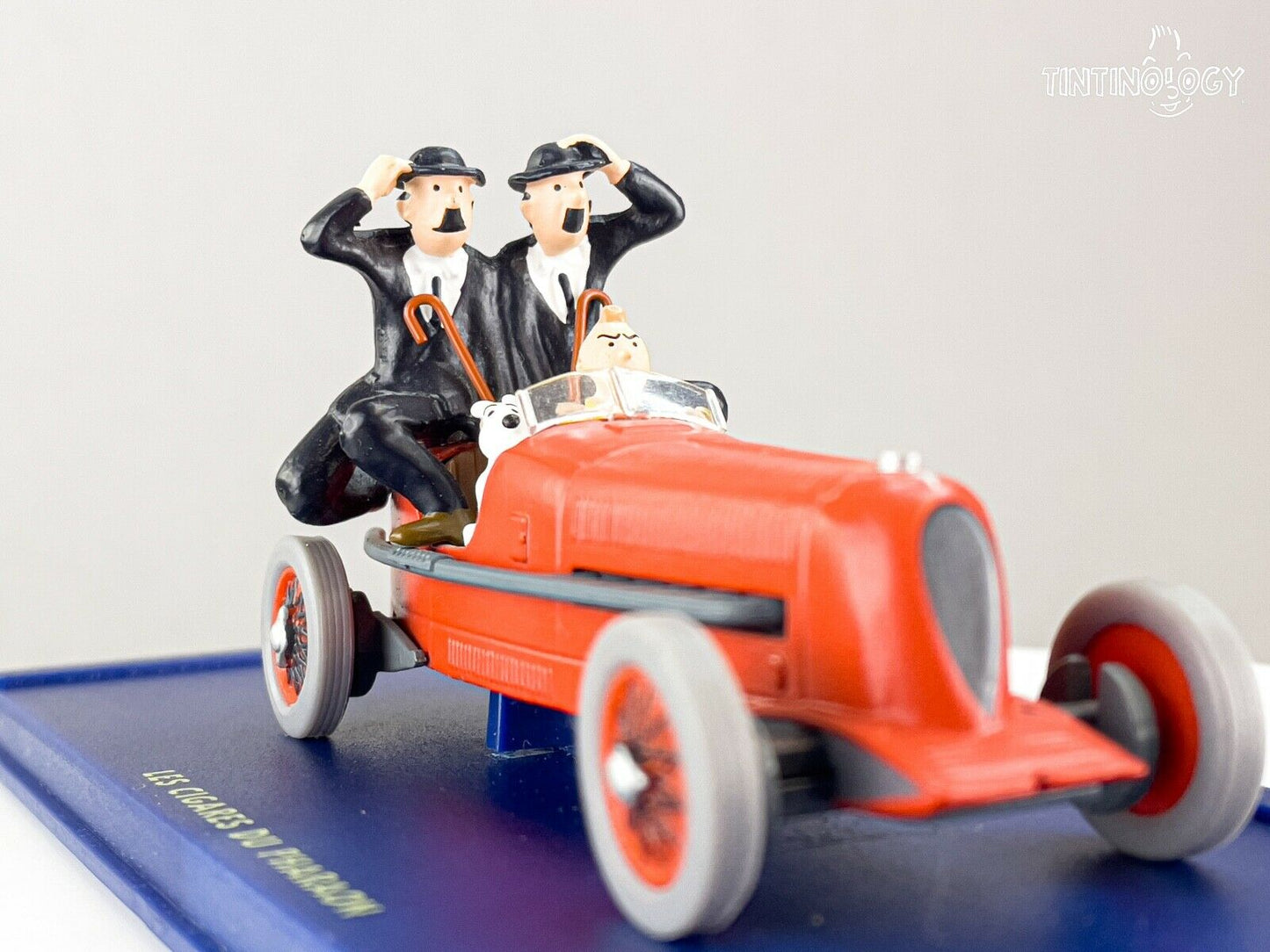 ATLAS TINTIN CAR # 2 Red Bolide - Cigars Pharaoh Herge model car 1/43 Scale