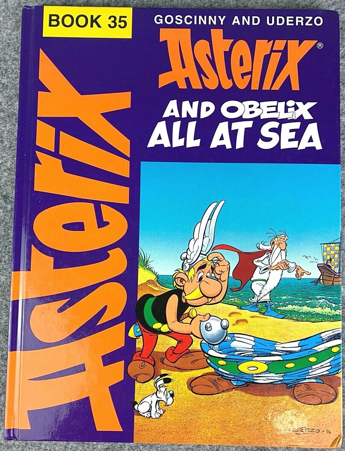 Asterix and Obelix All at Sea Hodder 1996 1st UK Edition Hardback Book EO Comic