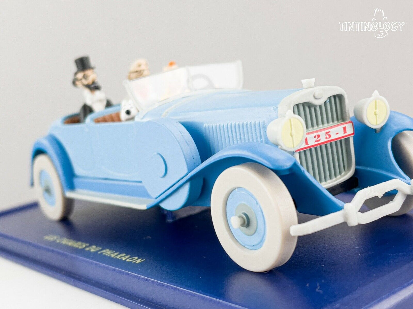 ATLAS TINTIN CAR # 5 Lincoln - Cigars Pharaoh Herge model car 1/43 Scale Voiture