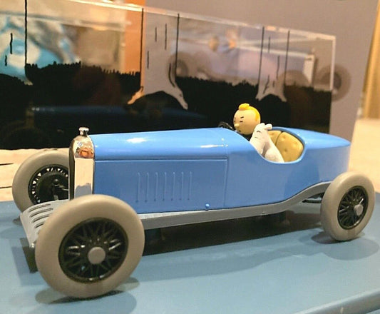 VOITURE TINTIN 1/24 #9 L' Amilcar: Land of Soviets ML Model car Hachette