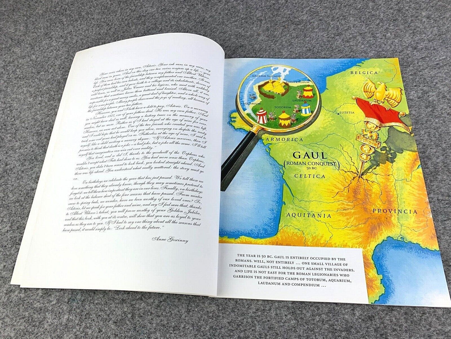 Asterix & Obelix's Birthday - 2000s Orion/Sphere UK Edition Paperback Book EO Uderzo