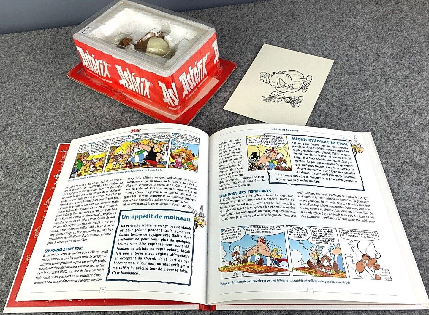 Hachette Asterix Figurine #27 Watziznehm Ed Rene Ltd 13cm Grand Galerie Figure