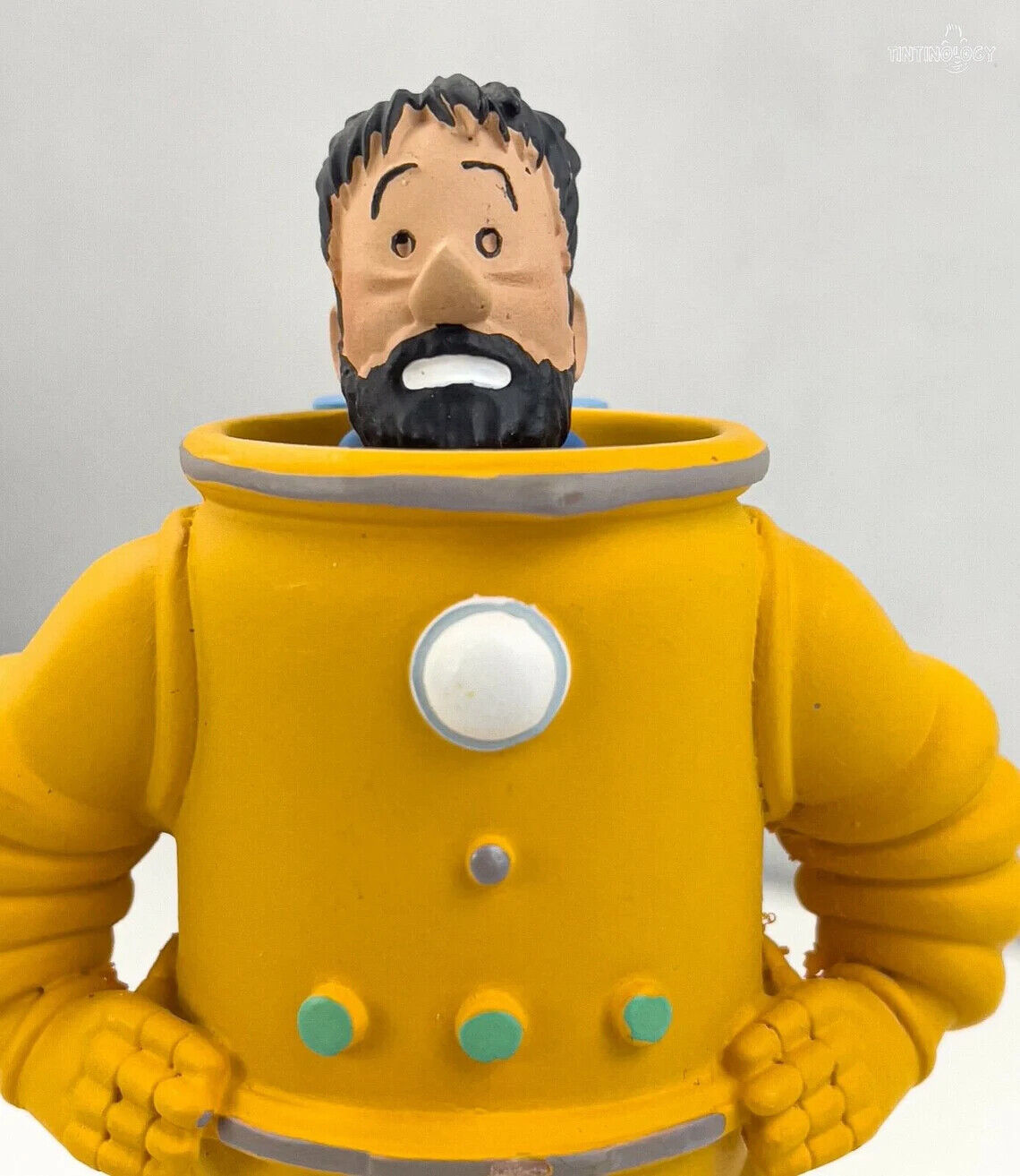 Tintin Figurines Officielle # 101 Haddock in Spacesuit Herge resin Model Figure