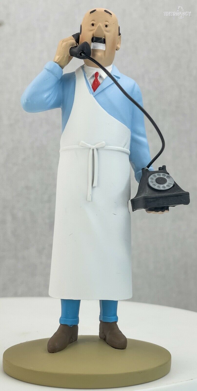 Tintin Figurines Officielle # 54 Mr Cutts the Butcher Herge model ML Figure