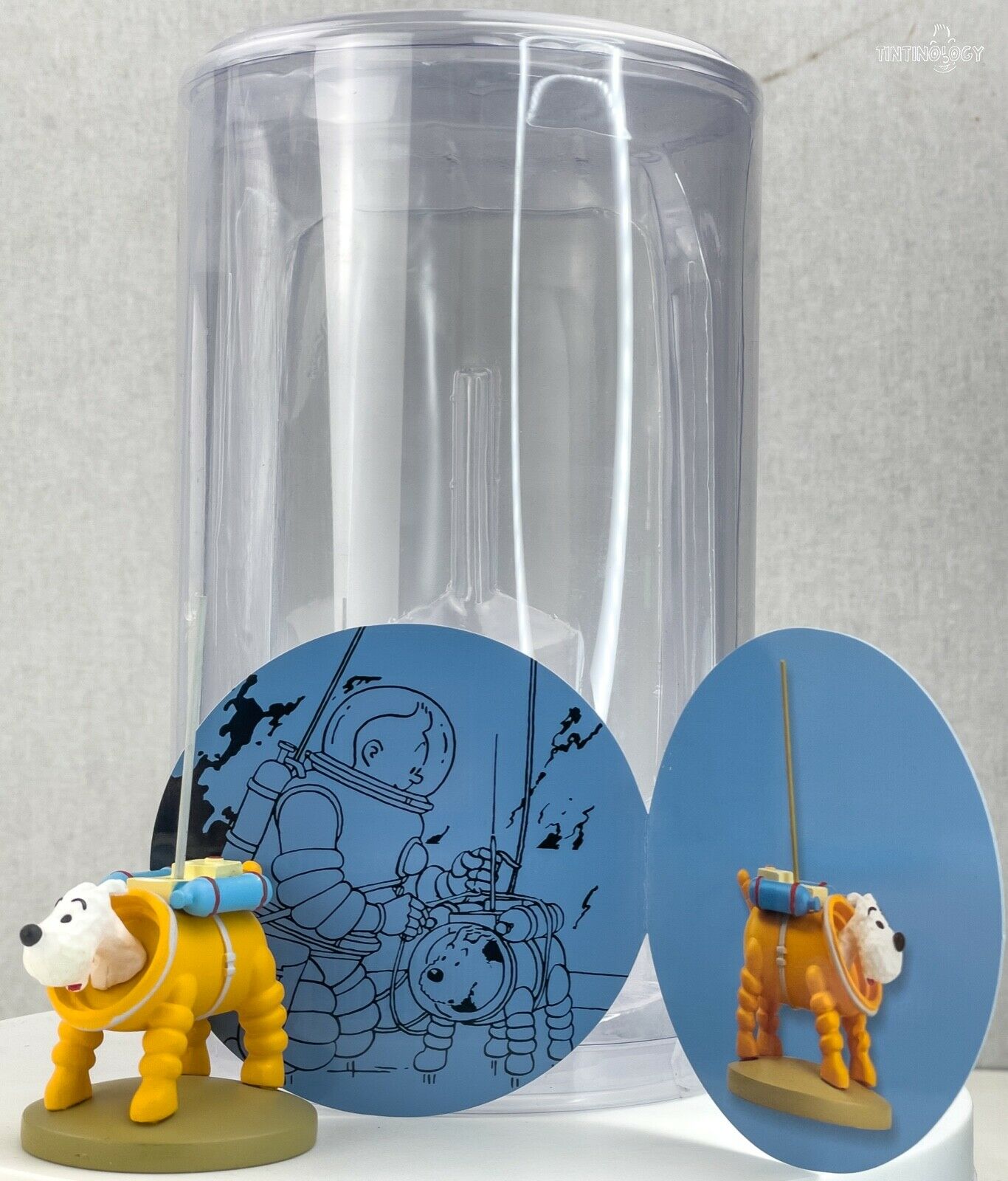 Tintin Figurine Moulinsart 42187 Snowy in Spacesuit Explorers Moon Officielle 32