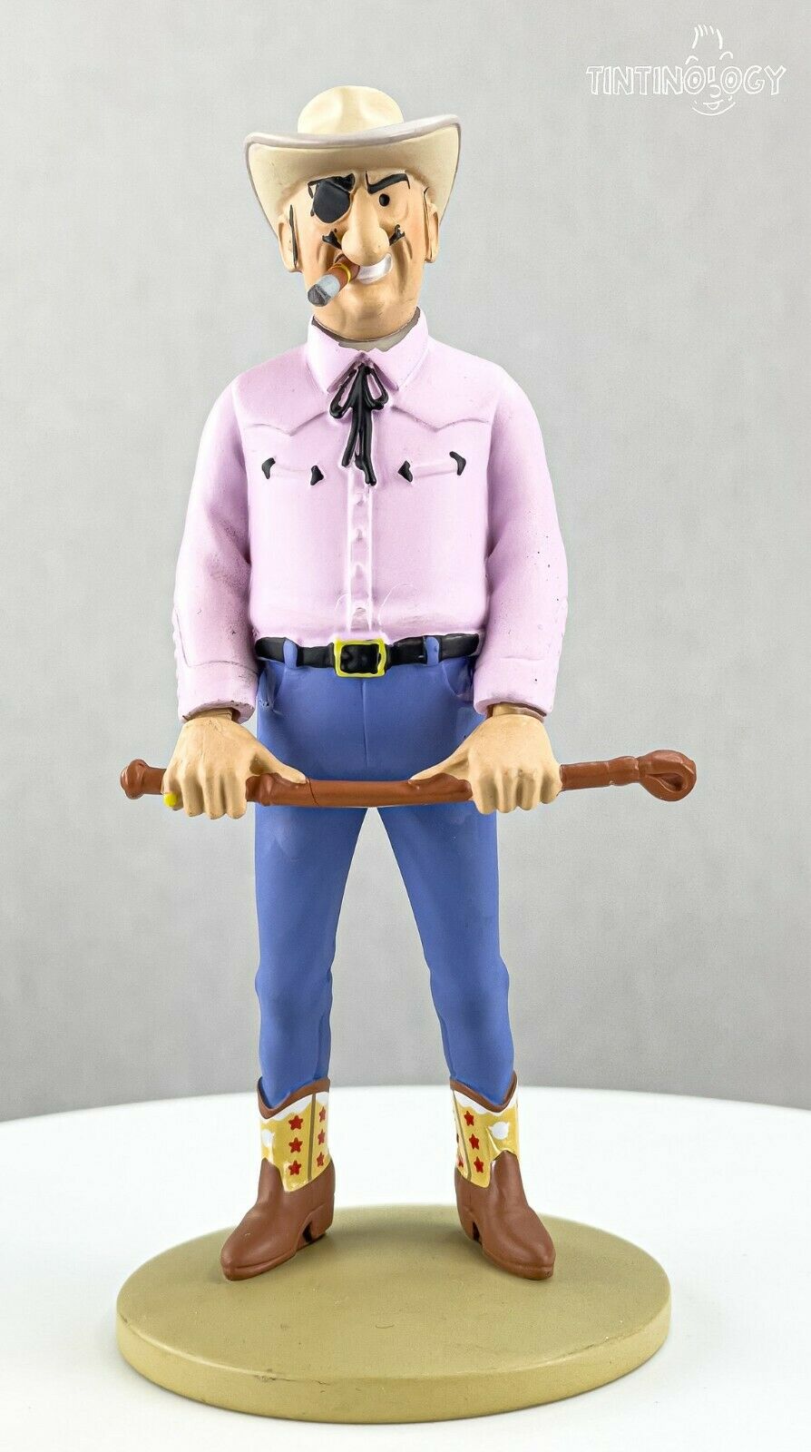 Tintin Figurines Officielle # 45 Rastapopoulos Flight 714 Herge model Moulinsart