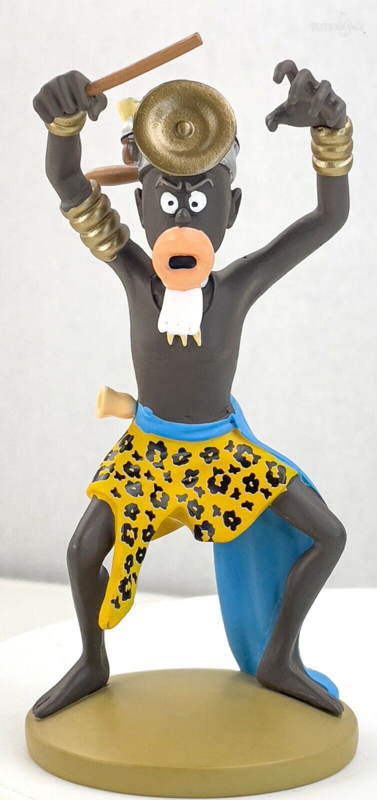 Tintin Figurines Officielle # 100 Muganga the Sorcerer: Congo Resin Model Figure