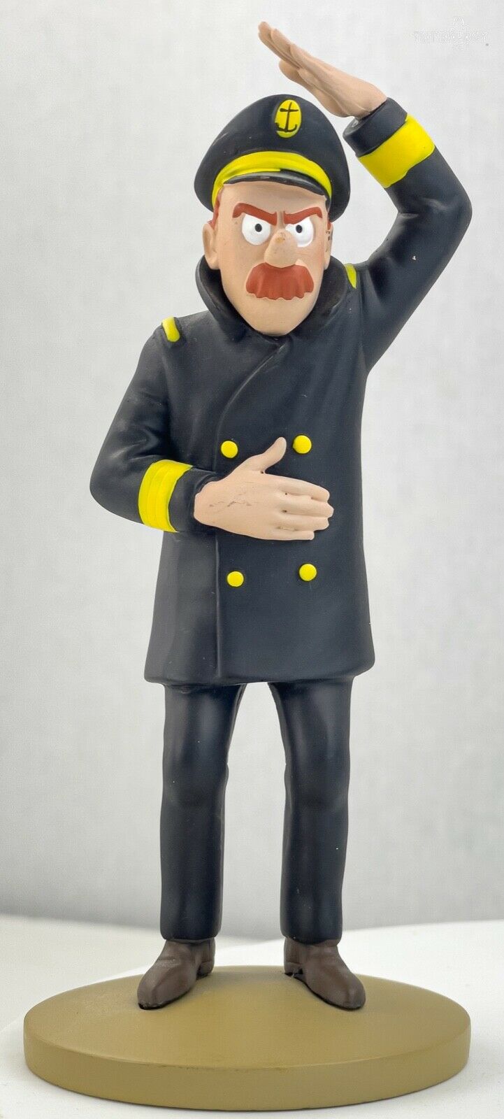 Tintin Figurines Officielle # 94 Captain Chester Herge model Moulinsart Figure