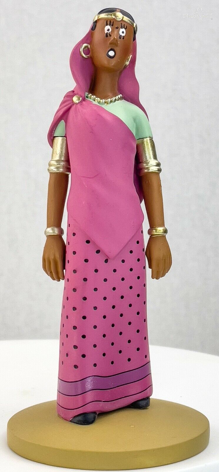 Tintin Figurines Officielle # 85 Madame Yamila 7 Crystal Balls model ML resin