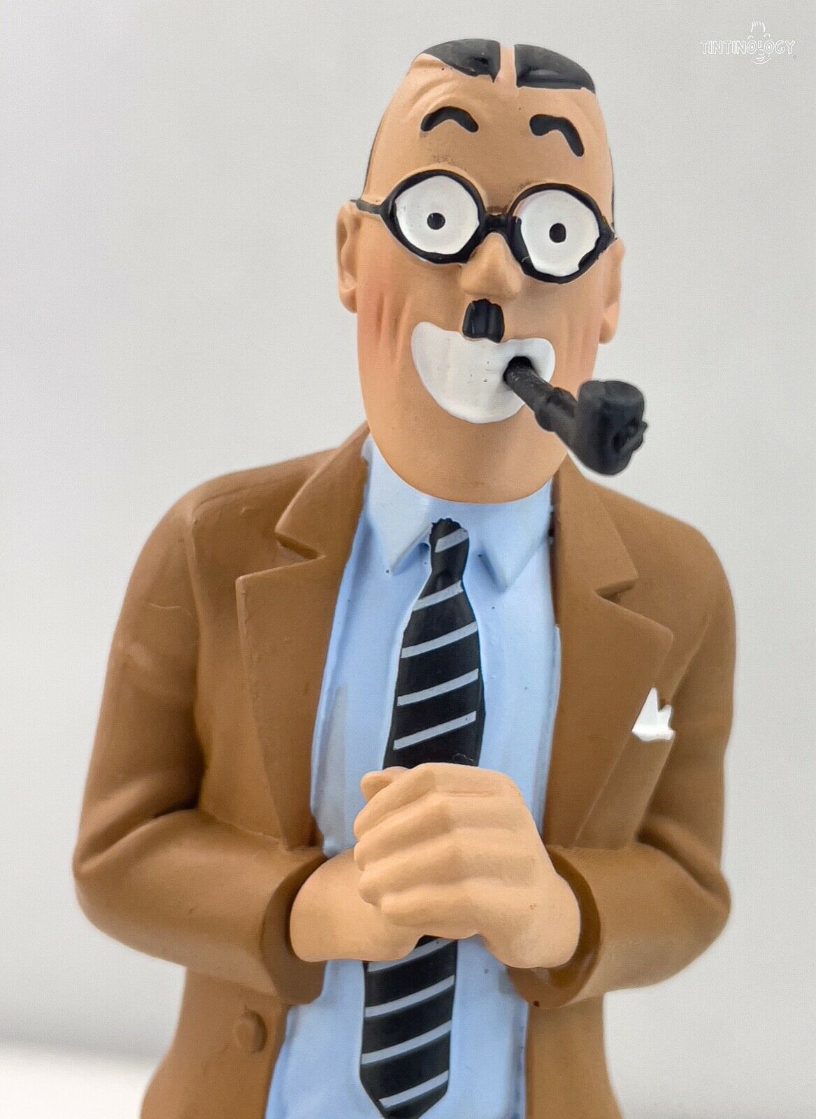 Tintin Figurines Officielle # 102 JM Dawson: Blue Lotus ML Resin Model Figure