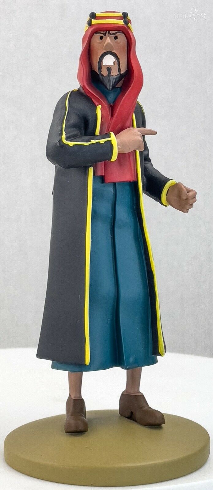 Tintin Figurines Officielle # 106 Sheikh Bab El Ehr - ML Resin Model Figure