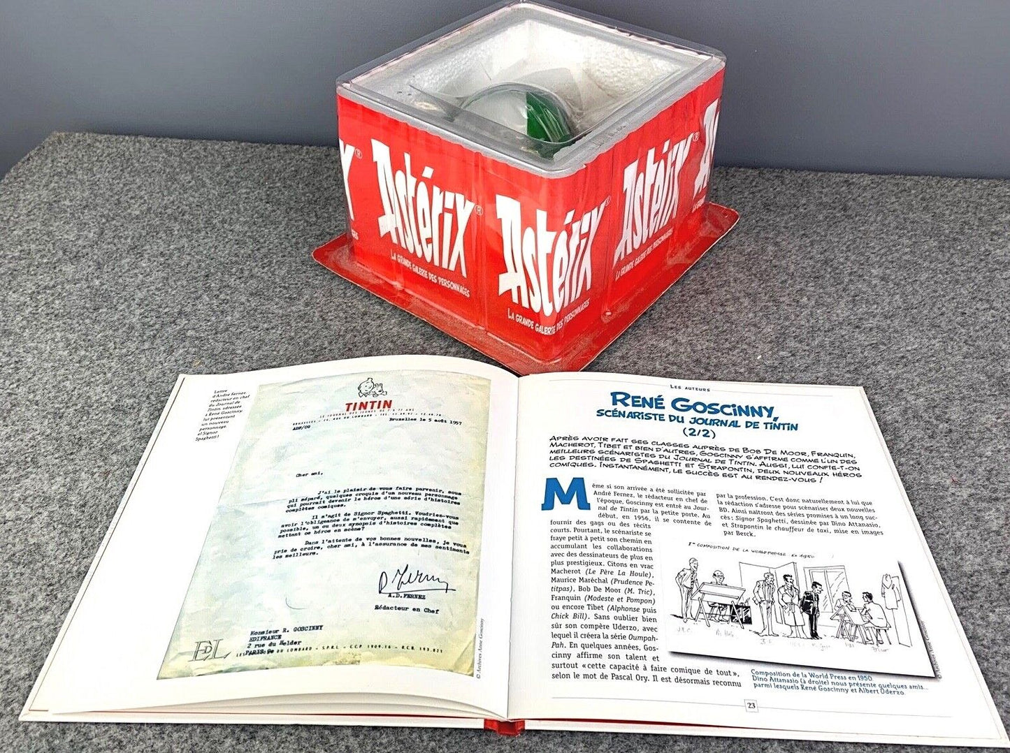 Hachette Asterix Figurine #28 Ekonomikrisis Ltd 14cm Grand Galerie Figure