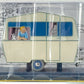 VOITURE TINTIN 1/24 #51 Tourists Caravan: Black Island ML Model car Hachette