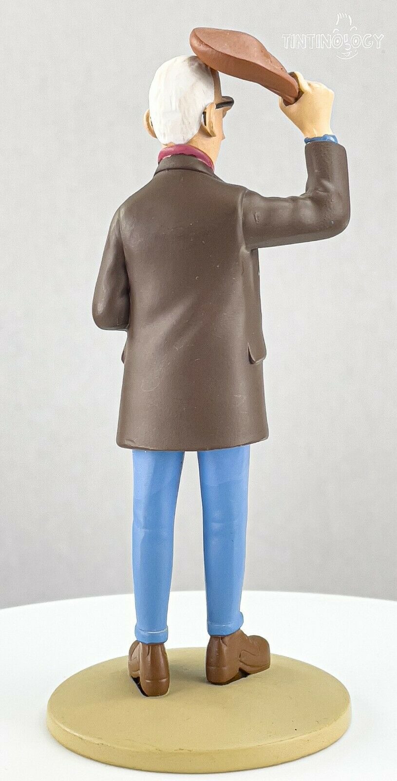 Tintin Figurine Officielle # 35 Mr Boullu the Builder Herge model Figure