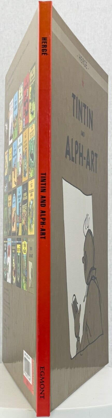 Tintin & Alph-Art - 1st UK Edition 2004 Egmont Hardback Comic Book by Herge