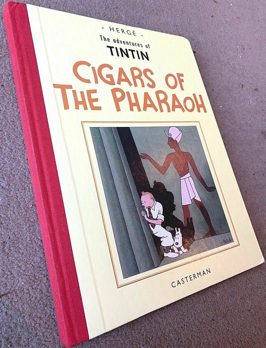 CIGARS OF THE PHARAOH Last Gasp 2006 1st Facsimile Edition Hardback B&W Tintin Book EO