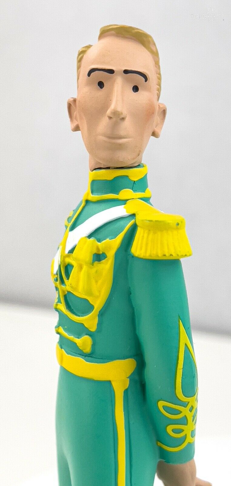 Tintin Figurines Officielle #111 Herge in Uniform: Ottokars Sceptre Resin Model