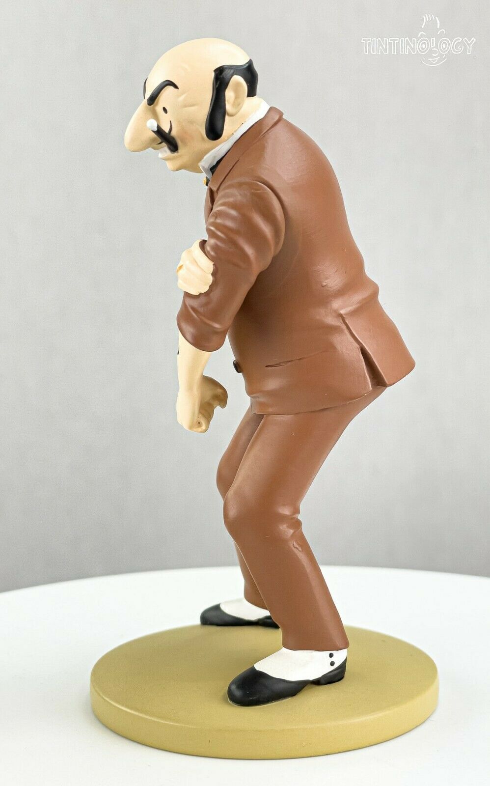 Tintin Figurines Officielle # 9 Rastapopoulos: Blue Lotus model ML resin Figure
