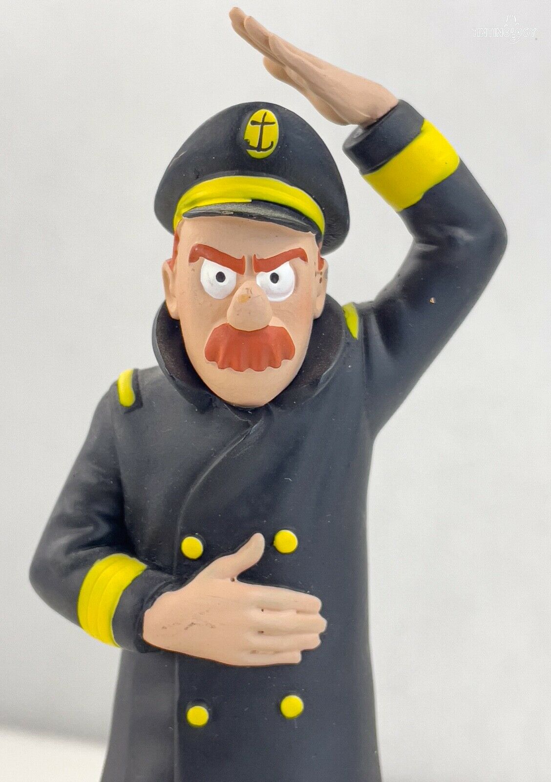 Tintin Figurines Officielle # 94 Captain Chester Herge model Moulinsart Figure