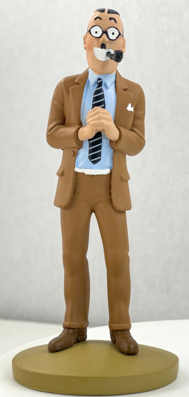 Tintin Figurines Officielle # 102 JM Dawson: Blue Lotus ML Resin Model Figure