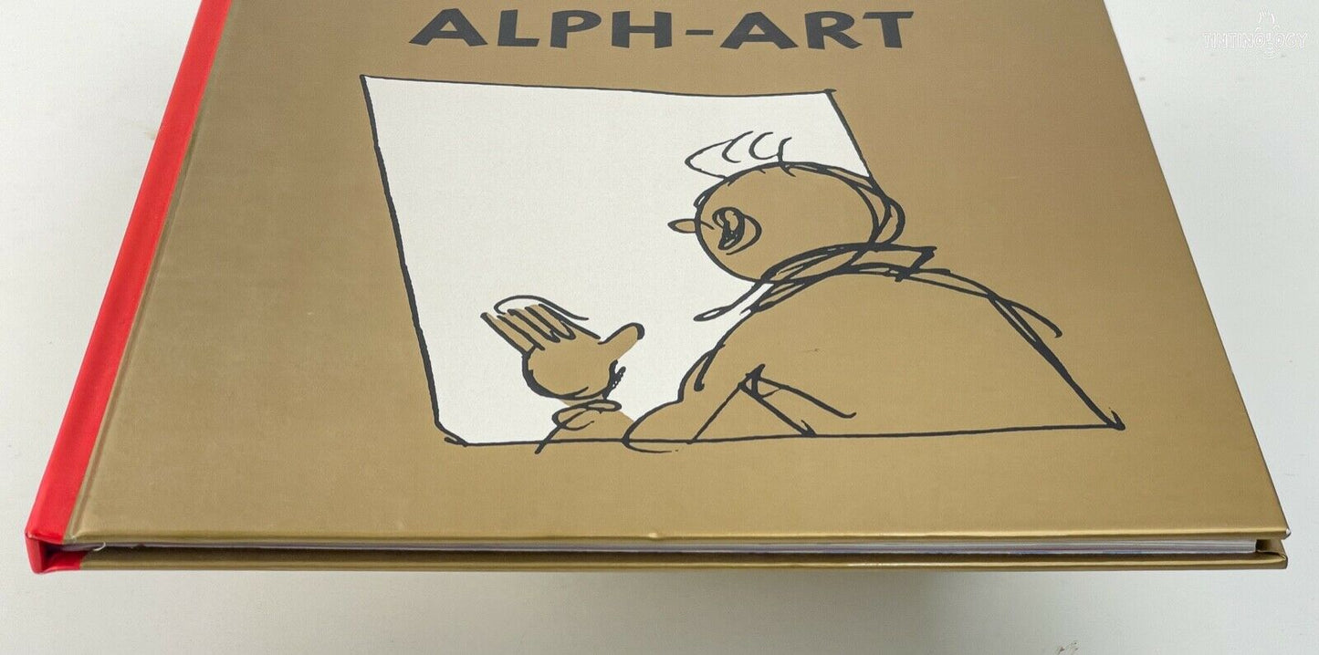 Tintin & Alph-Art - 1st UK Edition 2004 Egmont Hardback Comic Book by Herge