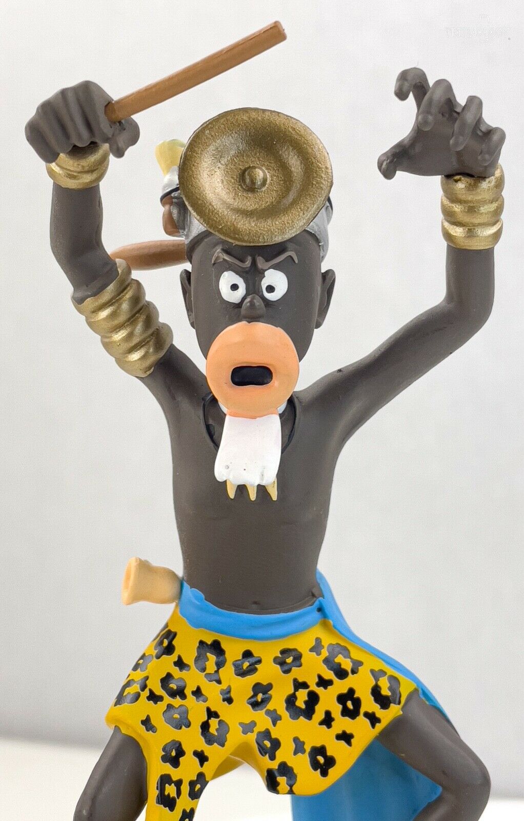 Tintin Figurines Officielle # 100 Muganga the Sorcerer: Congo Resin Model Figure