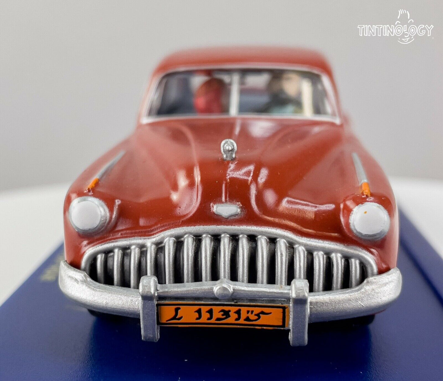 ATLAS TINTIN CAR # 10 Buick Roadmaster - Black Gold Herge model car 1/43 Scale