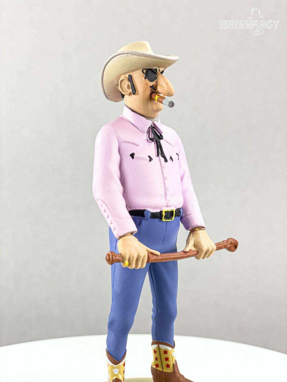 Tintin Figurines Officielle # 45 Rastapopoulos Flight 714 Herge model Moulinsart