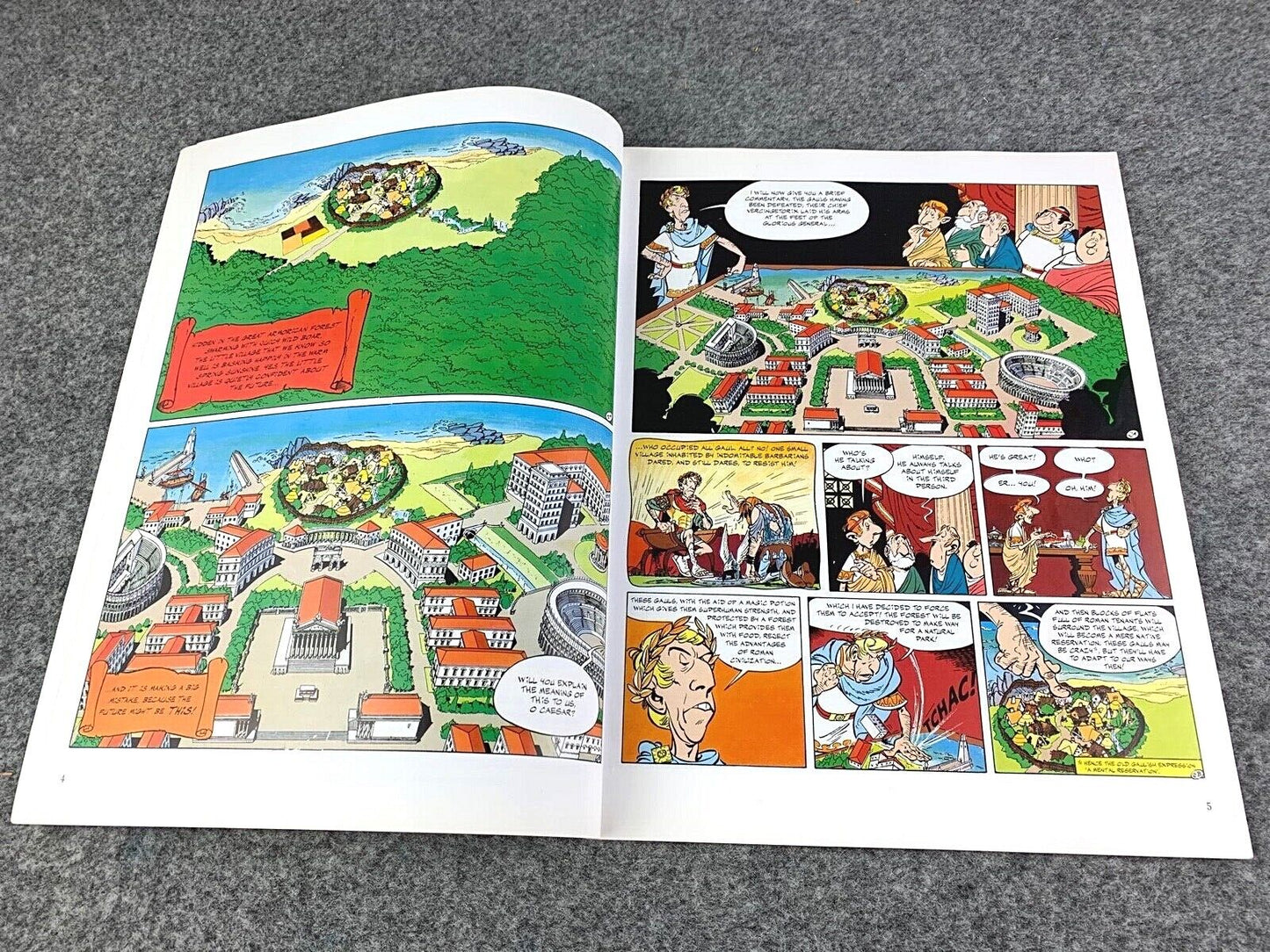 Mansions of the Gods - 2000s Orion/Sphere UK Edition Paperback Book EO Uderzo