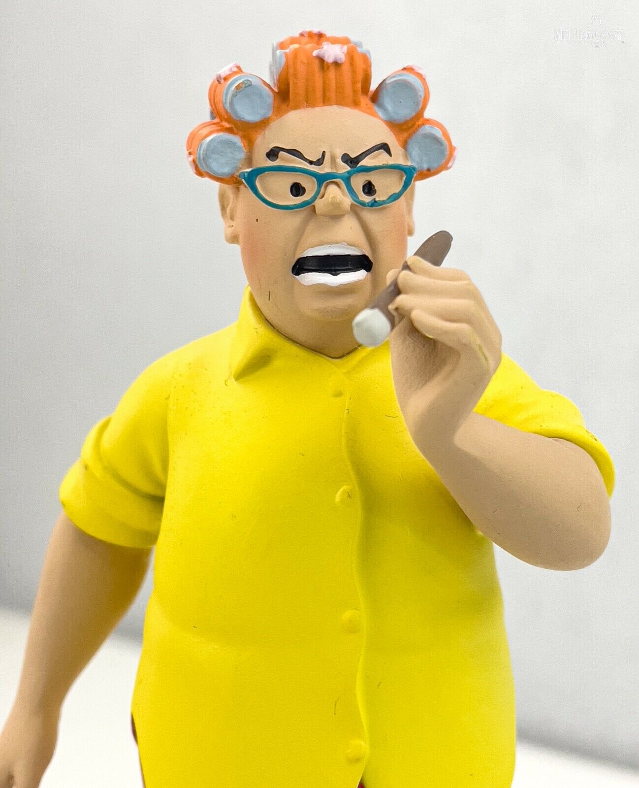 Tintin Figurines Officielle # 79 Peggy Alcazar: Picaros Herge model resin Figure