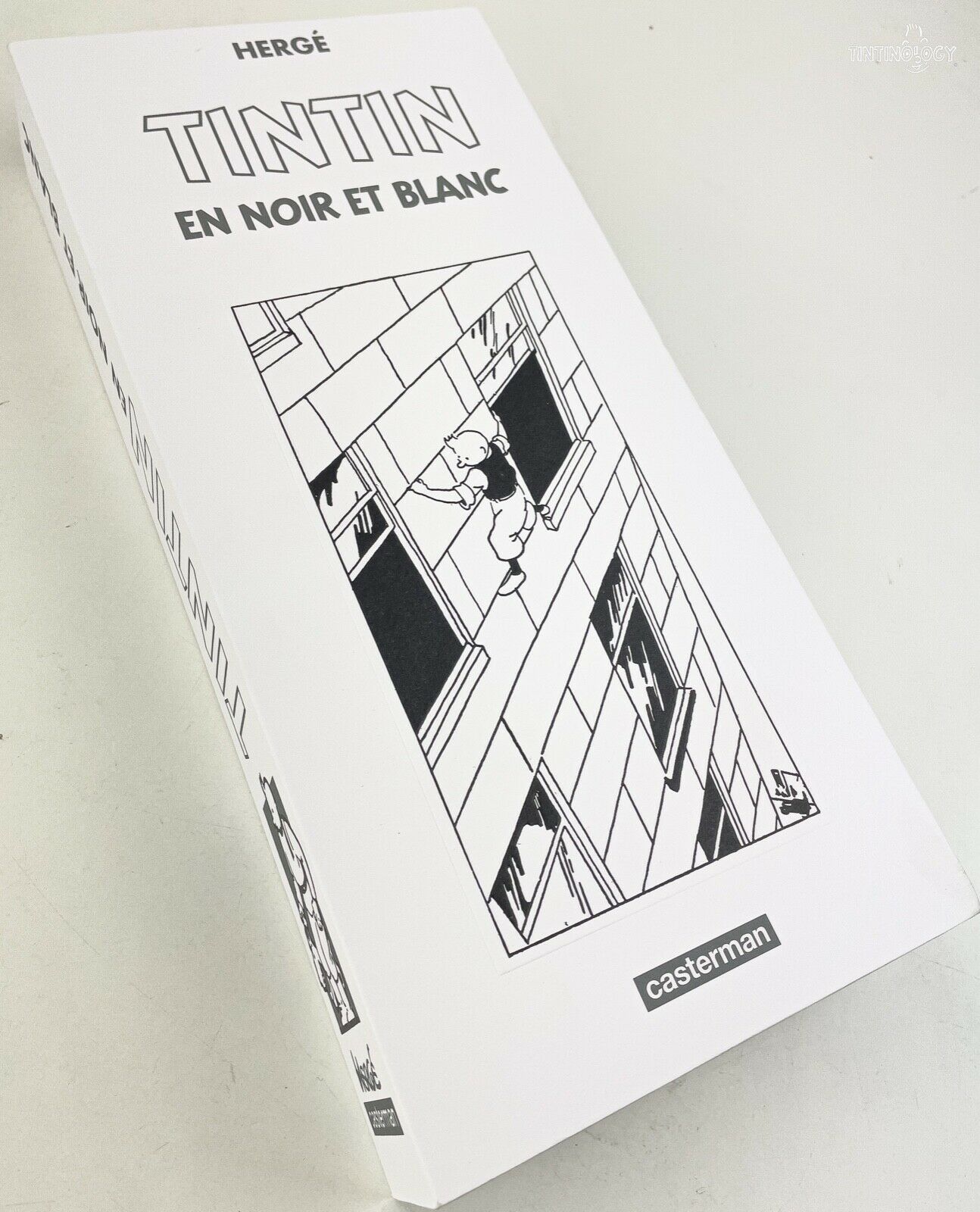 TINTIN IN BLACK & WHITE Set of x9 1987 1st Edition Mini Facsimile Editions Herge