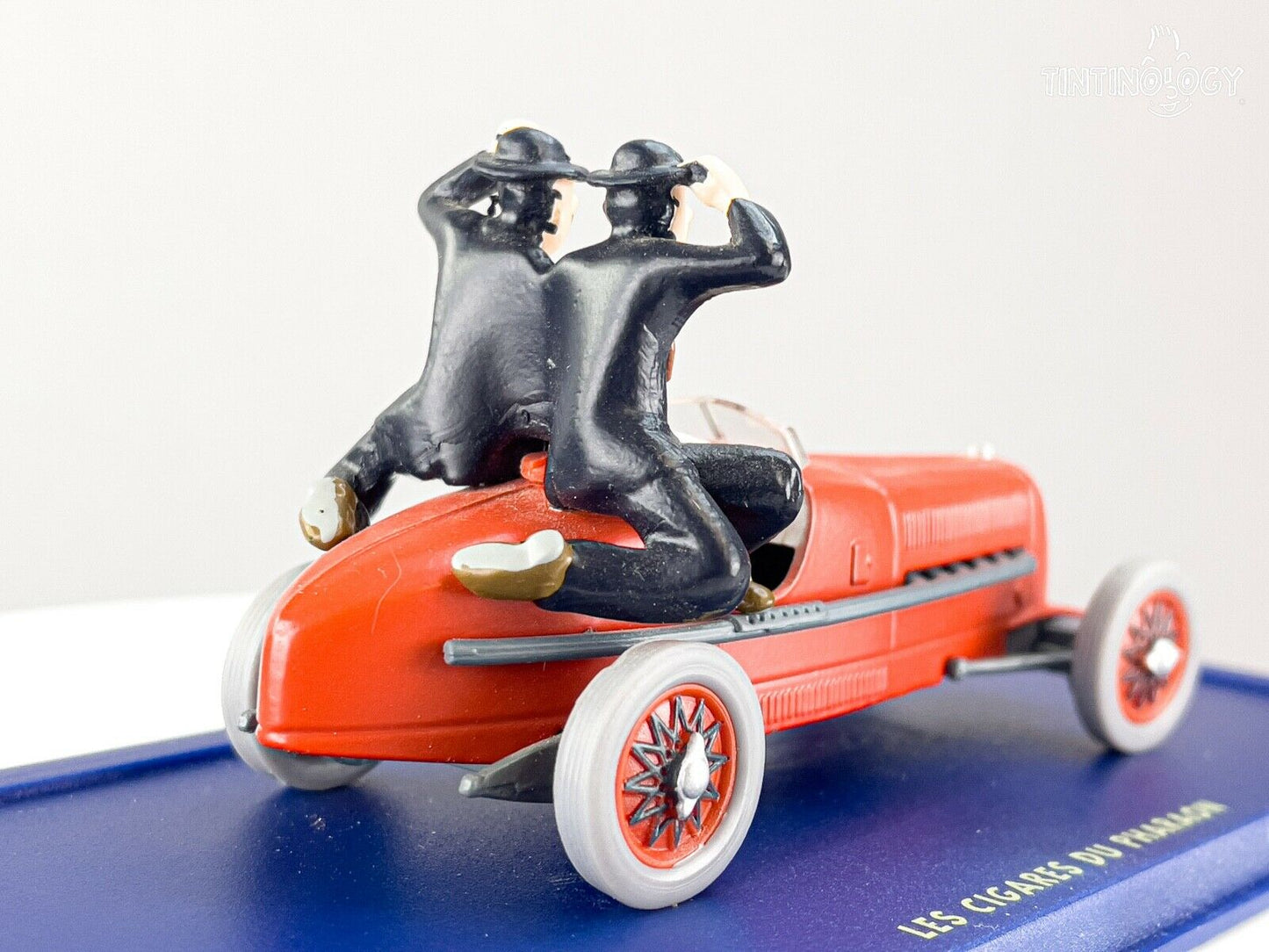 ATLAS TINTIN CAR # 2 Red Bolide - Cigars Pharaoh Herge model car 1/43 Scale