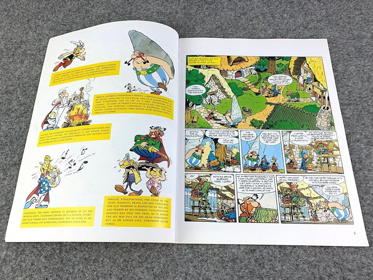 Asterix & Normans - 2000s Orion/Sphere UK Edition Paperback Book EO Uderzo