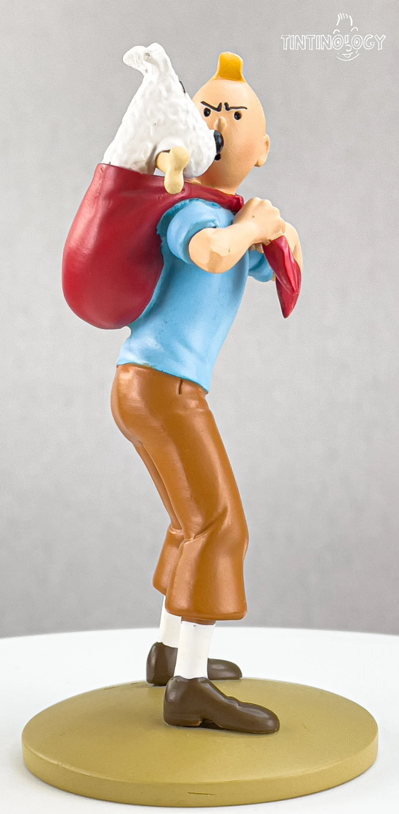 Tintin Figurine Moulinsart 42194: Tintin Carrying Snowy 12cm Herge Officielle Figure 39