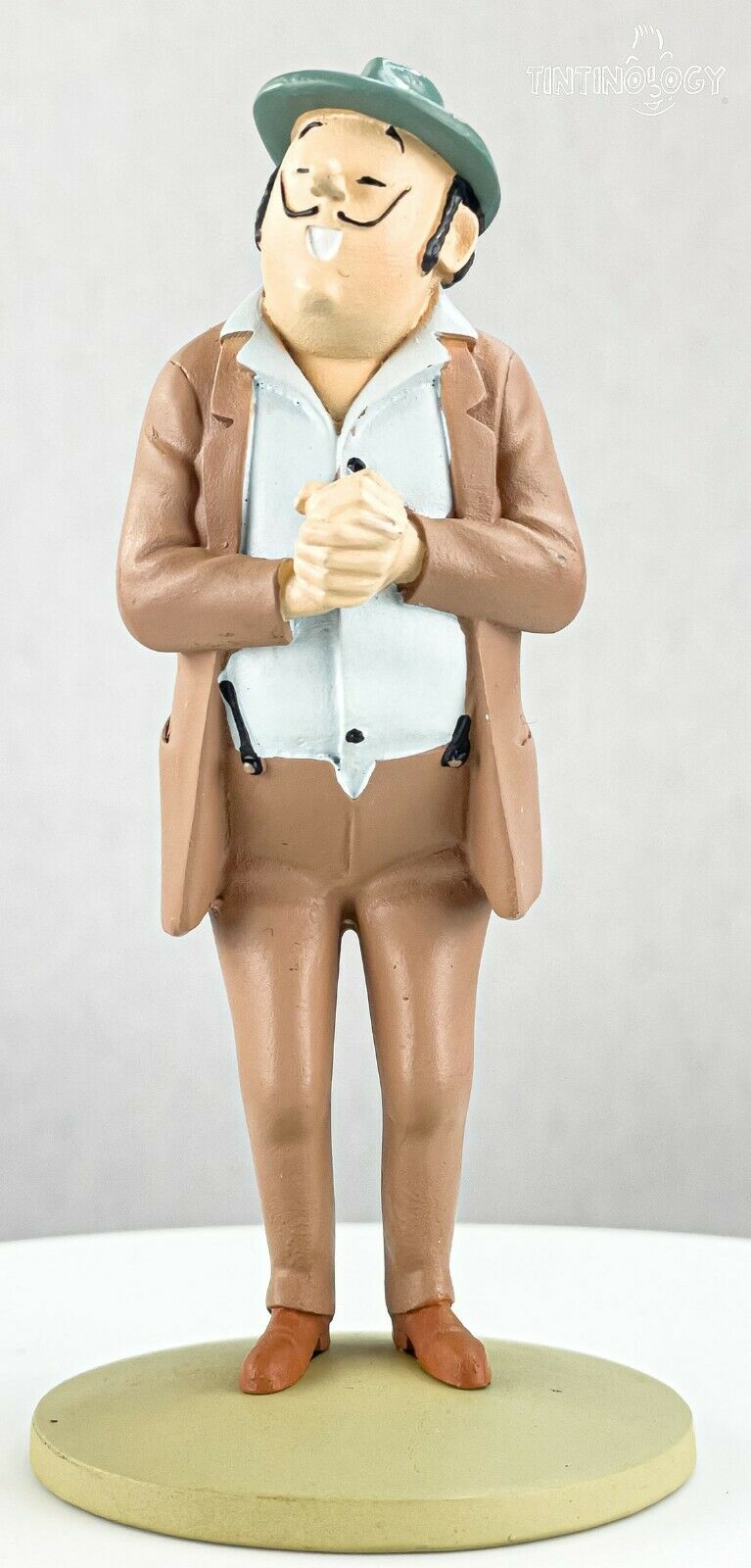 Tintin Figurines Officielle # 16 Oliveira Da Figuera model ML resin Figure