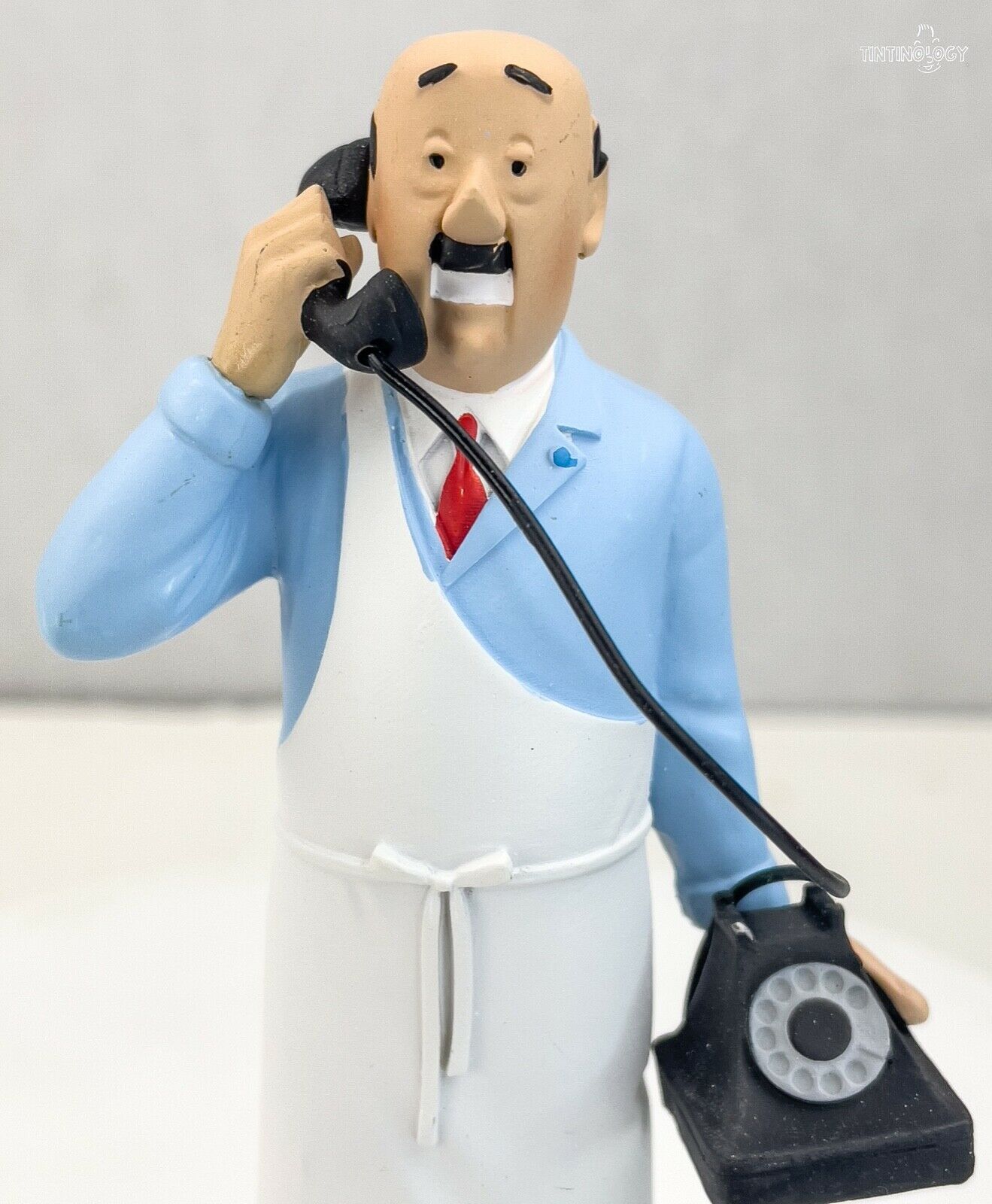 Tintin Figurines Officielle # 54 Mr Cutts the Butcher Herge model ML Figure