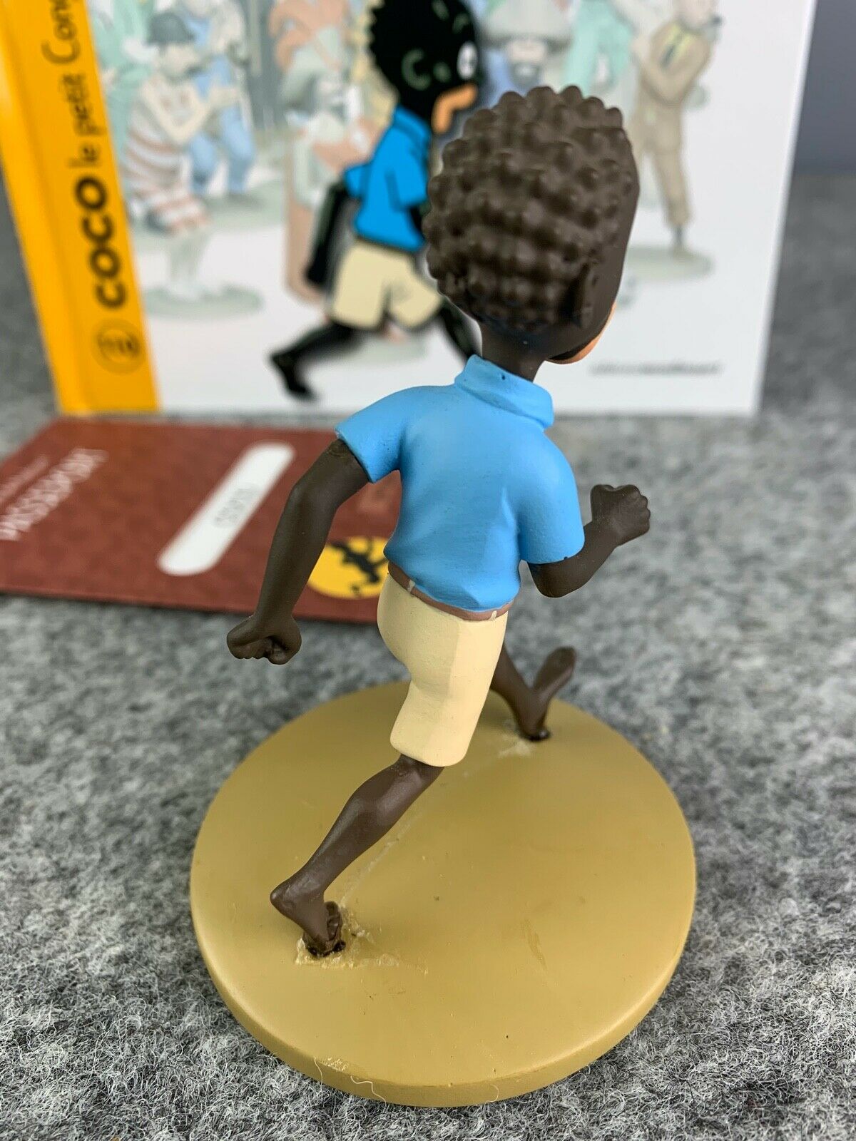 Tintin Figurines Officielle # 110 Coco - Congo RARE Resin Model Figure