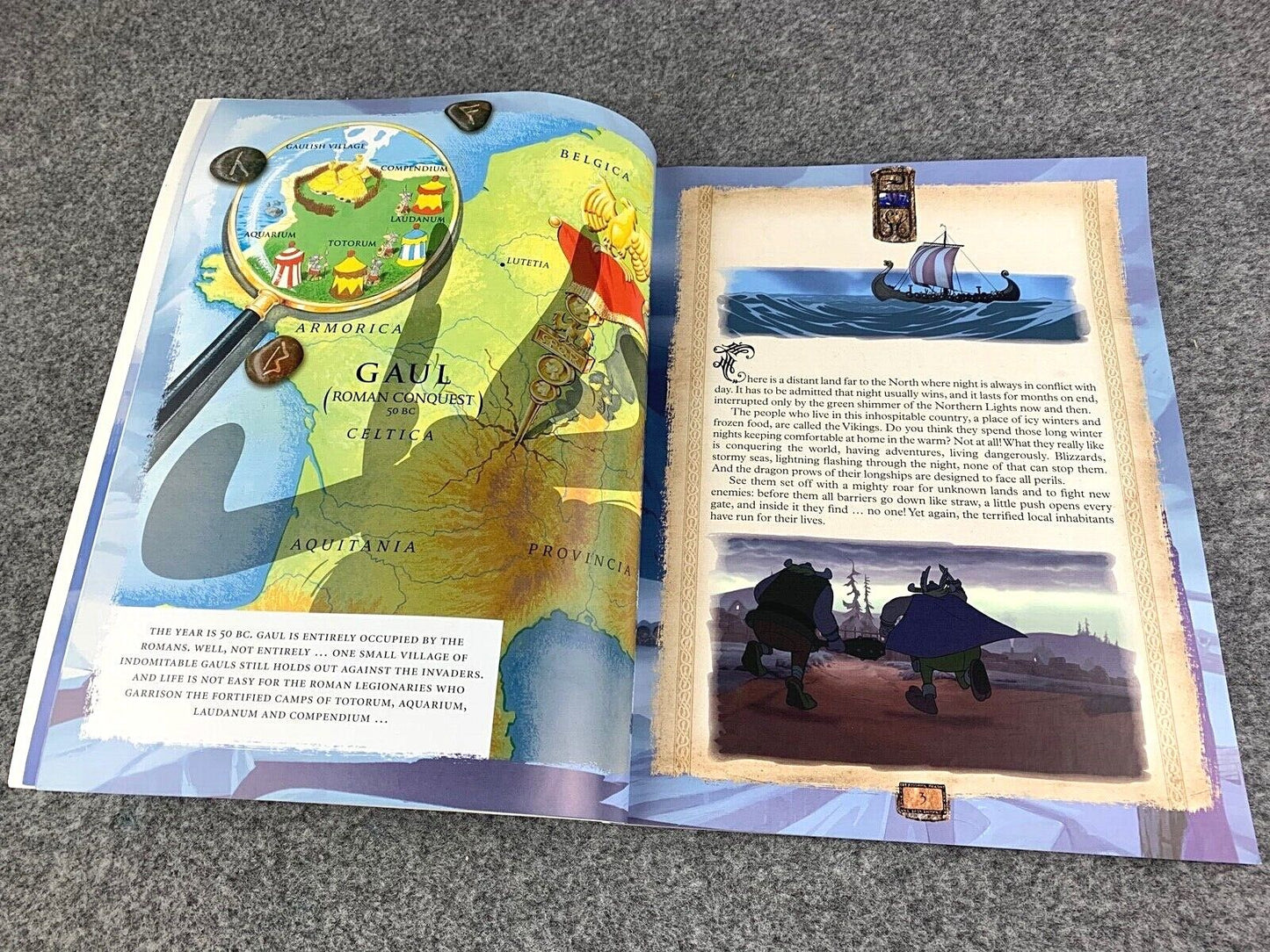 Asterix & the Vikings - 2000s Orion/Sphere UK Edition Paperback Book EO Uderzo