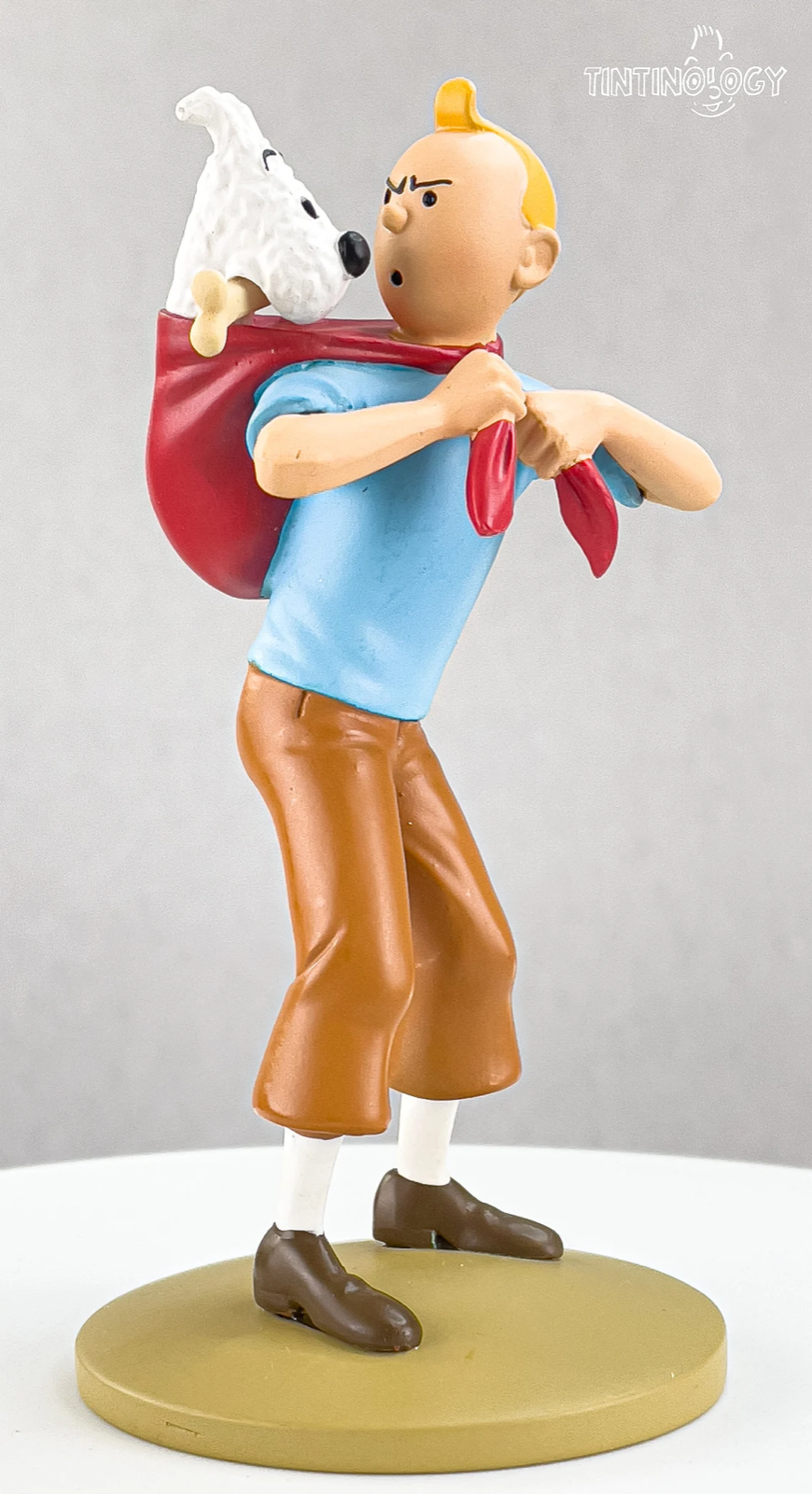 Tintin Figurine Moulinsart 42194: Tintin Carrying Snowy 12cm Herge Officielle Figure 39